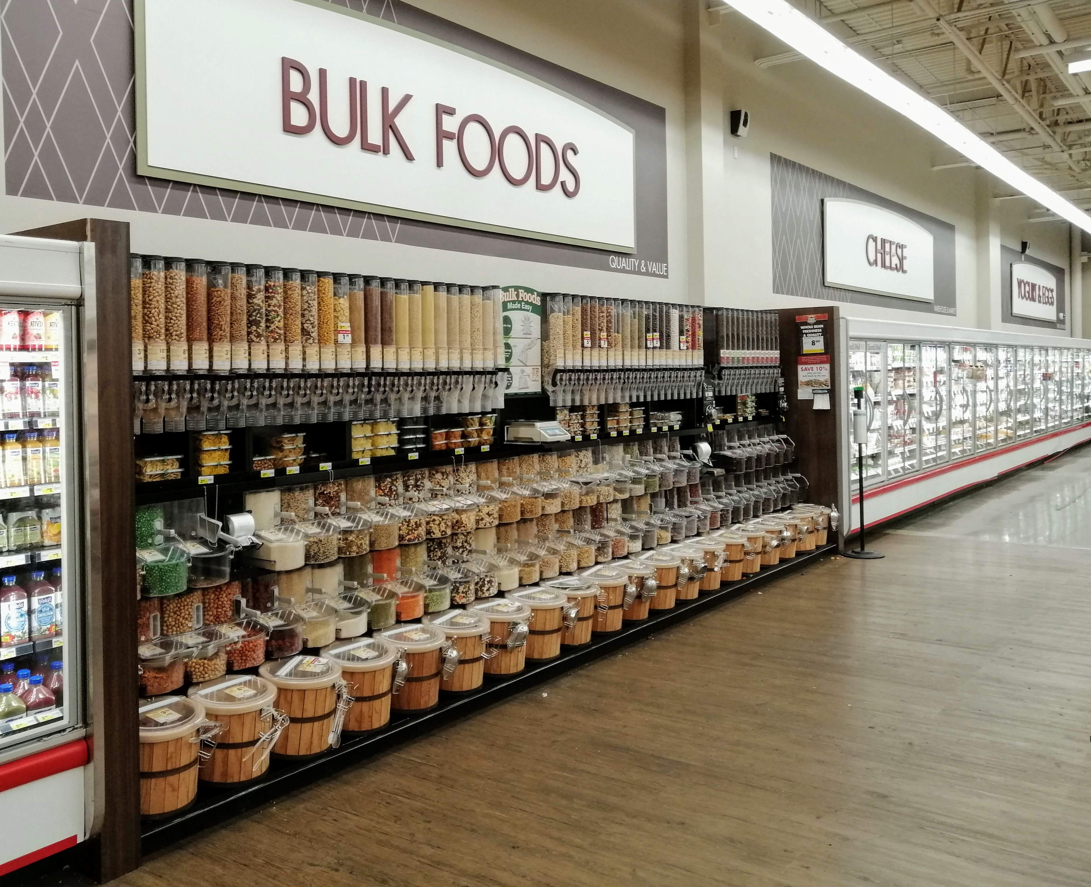A zero waste heaven bulk aisle