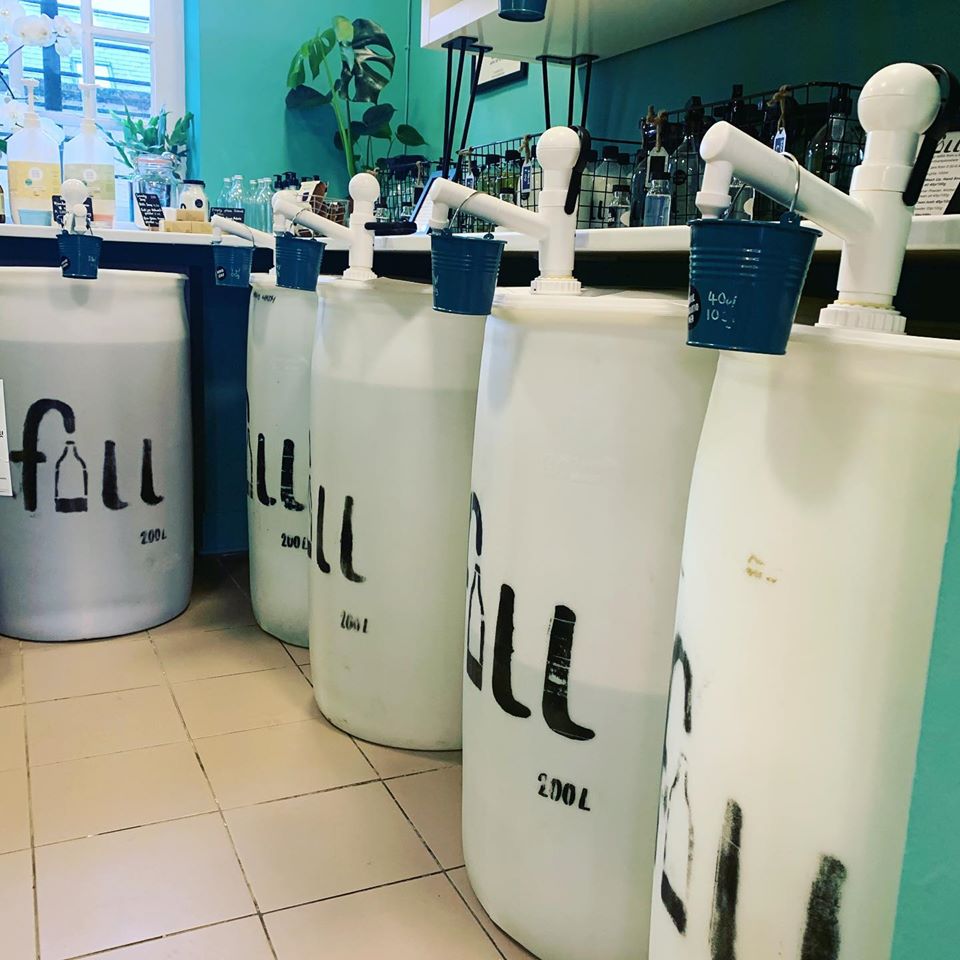 The 200l refill casks at Zero