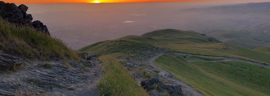 View from Mission Peak Fremont