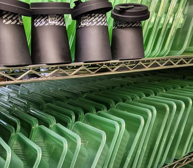 Reusable takeout containers